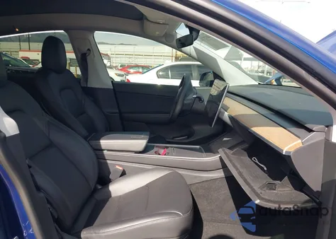 2022 Tesla Model Y Long Range Dual Motor All-Wheel Drive from USA, damaged, VIN 7SAYGAEE8NF378927